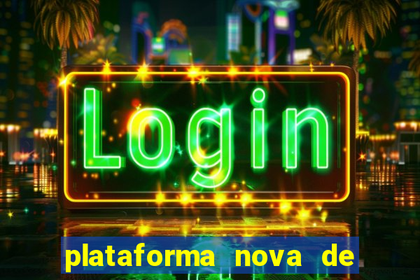 plataforma nova de 3 reais