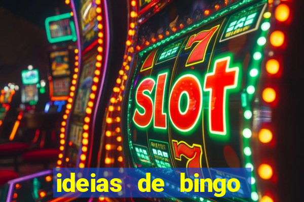 ideias de bingo para o natal