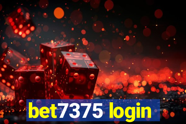 bet7375 login