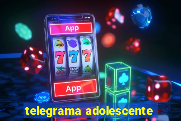 telegrama adolescente