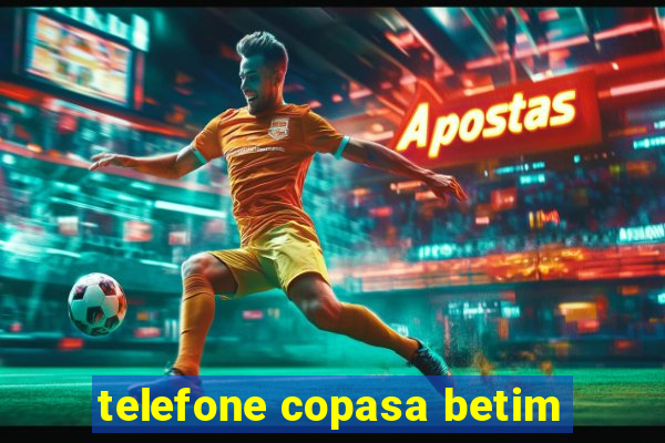 telefone copasa betim