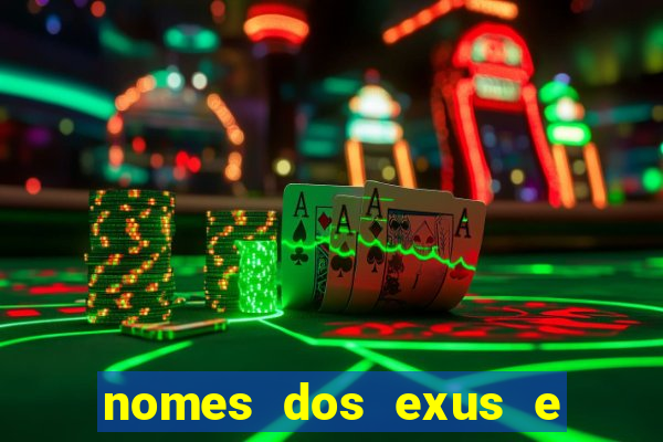 nomes dos exus e seus significados