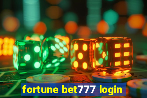 fortune bet777 login