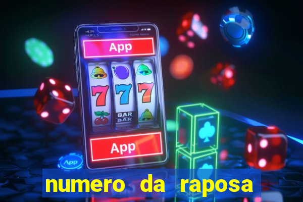 numero da raposa jogo do bicho