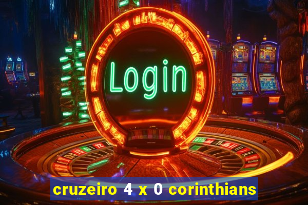 cruzeiro 4 x 0 corinthians