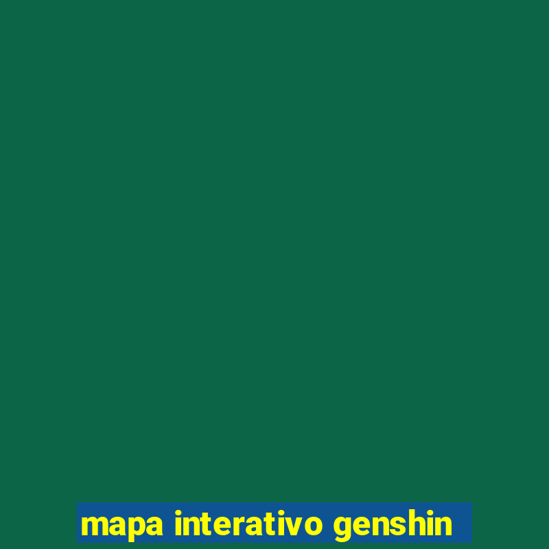 mapa interativo genshin