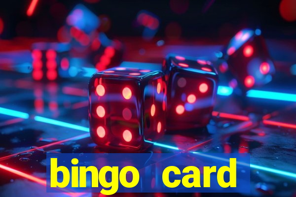 bingo card generator with pictures