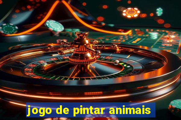 jogo de pintar animais