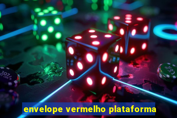 envelope vermelho plataforma