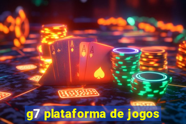 g7 plataforma de jogos