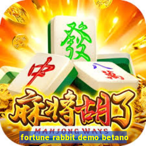 fortune rabbit demo betano