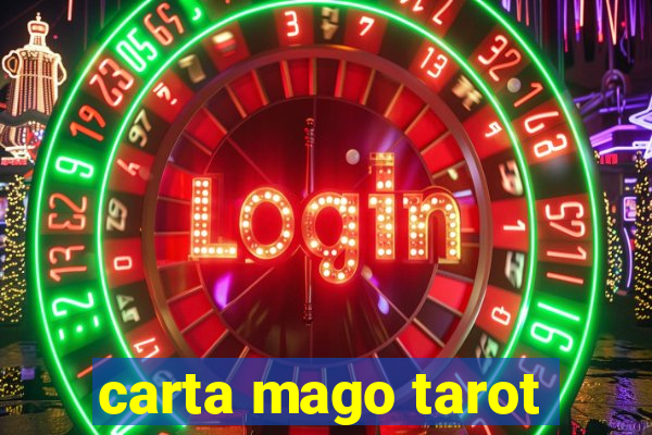 carta mago tarot