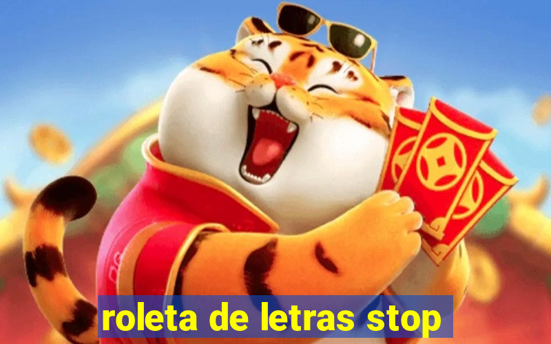 roleta de letras stop