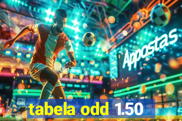 tabela odd 1.50