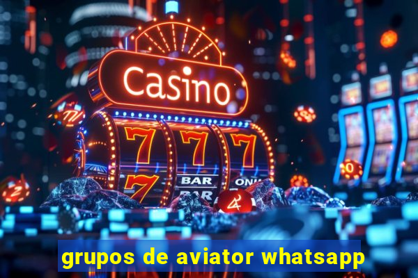 grupos de aviator whatsapp