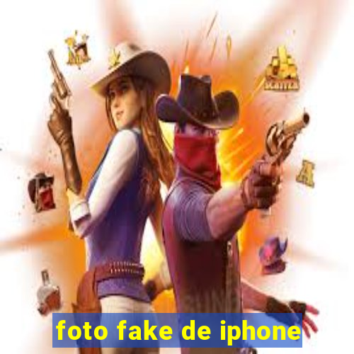 foto fake de iphone